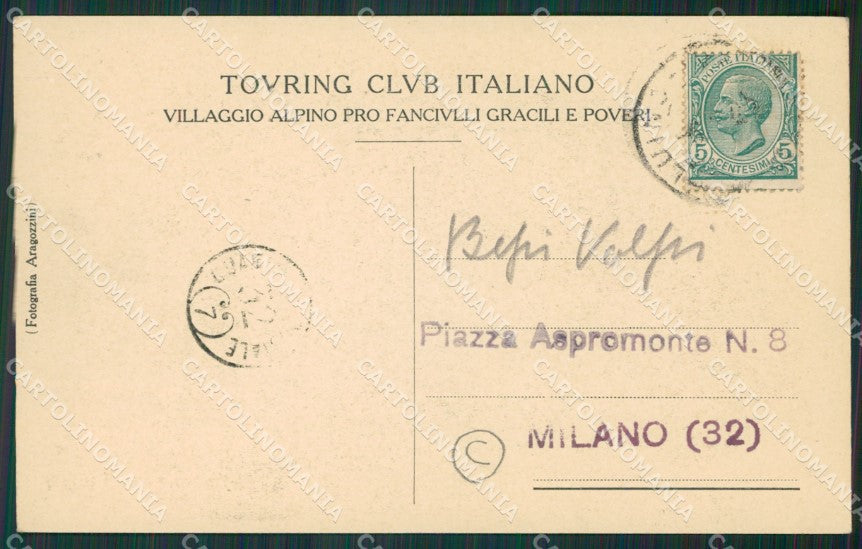 Varese Valganna Villaggio Alpino Monte Piambello cartolina QK5421 – retro