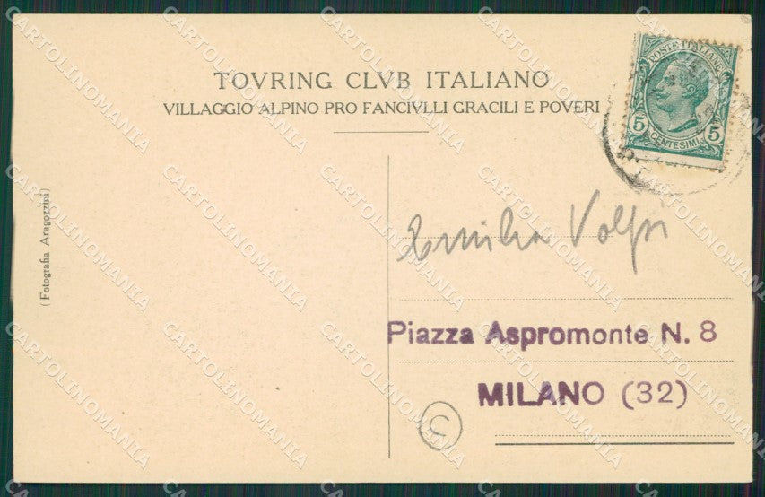Varese Valganna Villaggio Alpino Monte Piambello cartolina QK5422 – retro