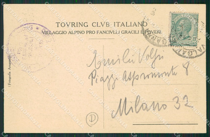 Varese Valganna Villaggio Alpino Monte Piambello cartolina QK5427 – retro