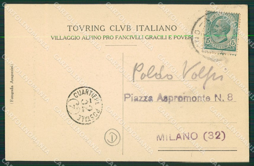Varese Valganna Villaggio Alpino Monte Piambello cartolina QK5429 – retro