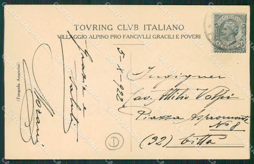 Varese Valganna Villaggio Alpino Monte Piambello cartolina QK5434 – retro