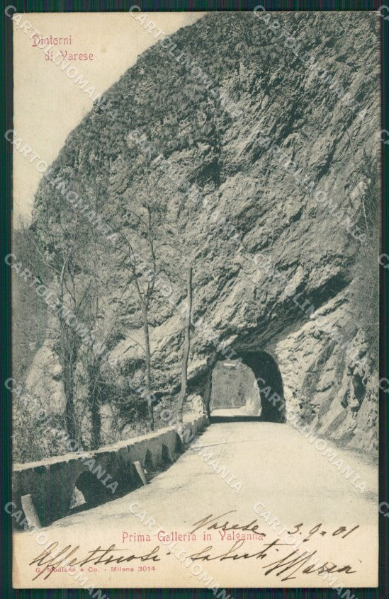 Varese Valganna Grotte cartolina QK5438 – fronte
