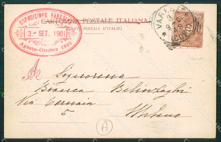 Varese Valganna Grotte cartolina QK5438 – retro