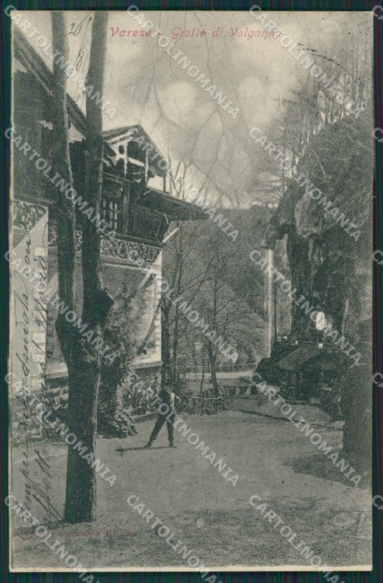 Varese Valganna Grotte cartolina QK5441 – fronte