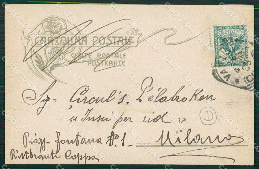 Varese Valganna Grotte cartolina QK5443 – retro