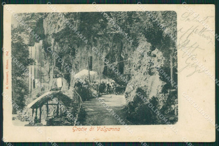 Varese Valganna Grotte cartolina QK5449 – fronte