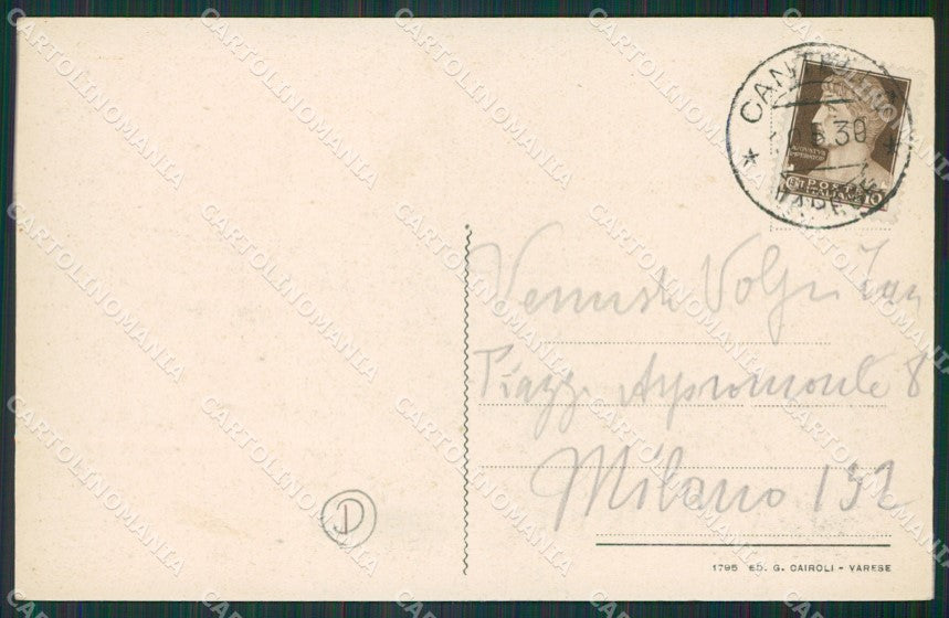 Varese Cantello cartolina QK5471 – retro