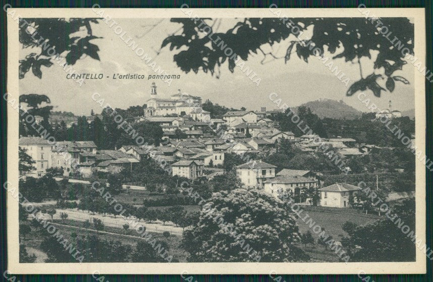 Varese Cantello cartolina QK5472 – fronte