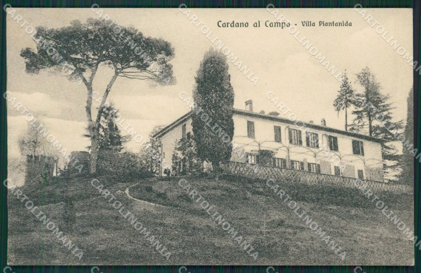 Varese Cardano al Campo cartolina QK5474 – fronte