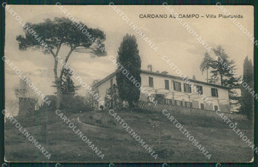 Varese Cardano al Campo cartolina QK5477 – fronte