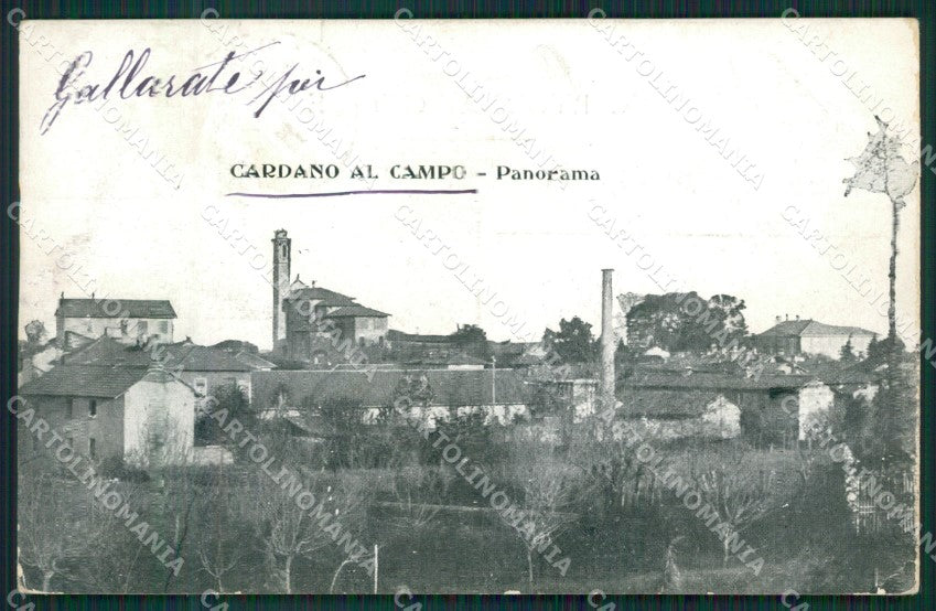 Varese Cardano al Campo cartolina QK5478 – fronte