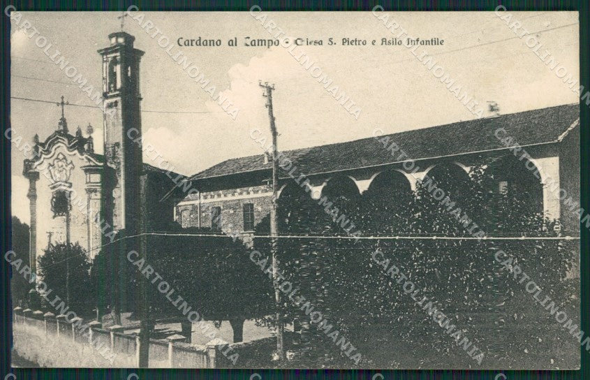 Varese Cardano al Campo cartolina QK5479 – fronte