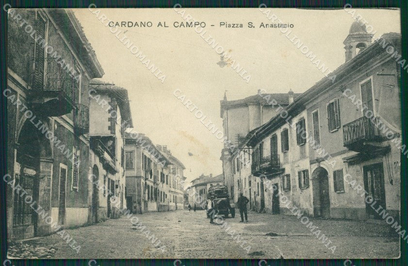 Varese Cardano al Campo STRAPPO cartolina QK5481 – fronte