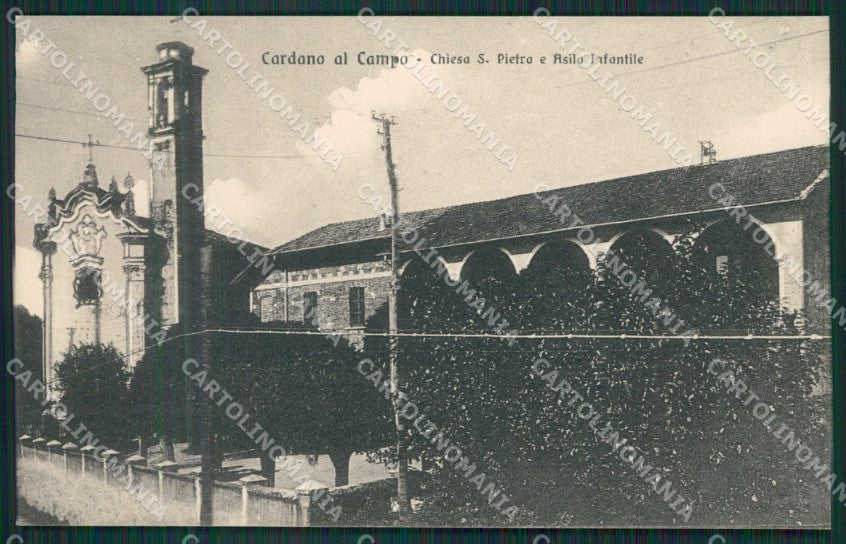 Varese Cardano al Campo cartolina QK5482 – fronte