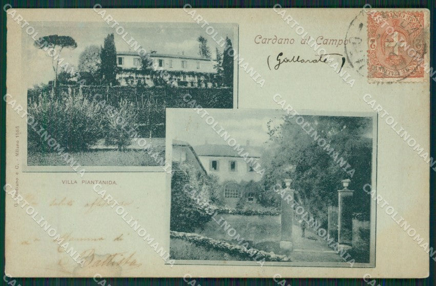Varese Cardano al Campo cartolina QK5484 – fronte
