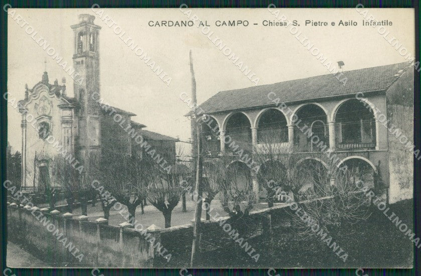 Varese Cardano al Campo cartolina QK5486 – fronte