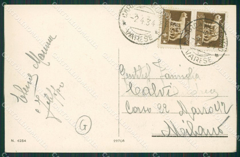 Varese Cardano al Campo cartolina QK5486 – retro
