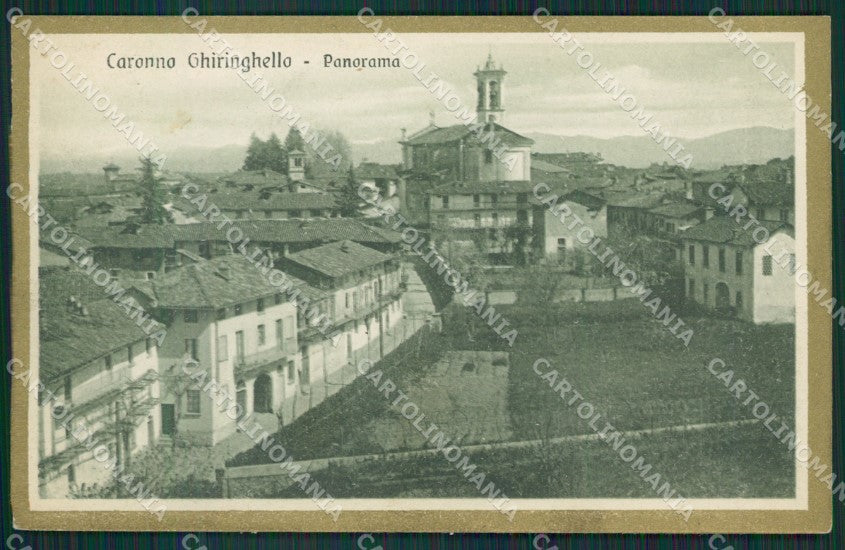 Varese Caronno Varesino cartolina QK5495 – fronte