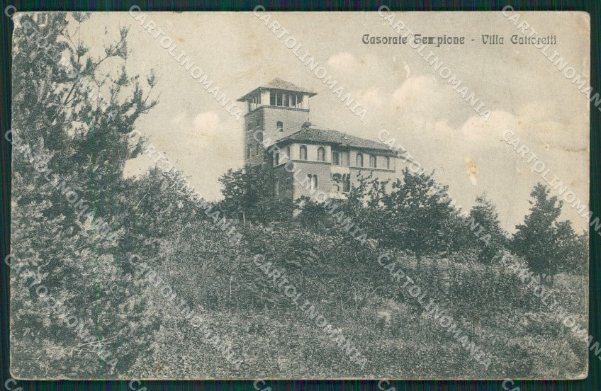 Varese Casorate Sempione ABRASA cartolina QK5503 – fronte