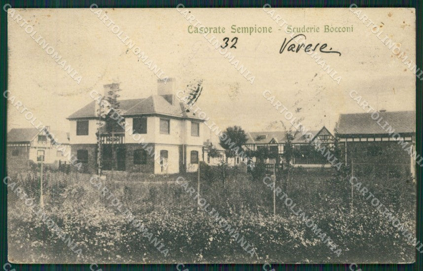 Varese Casorate Sempione cartolina QK5513 – fronte