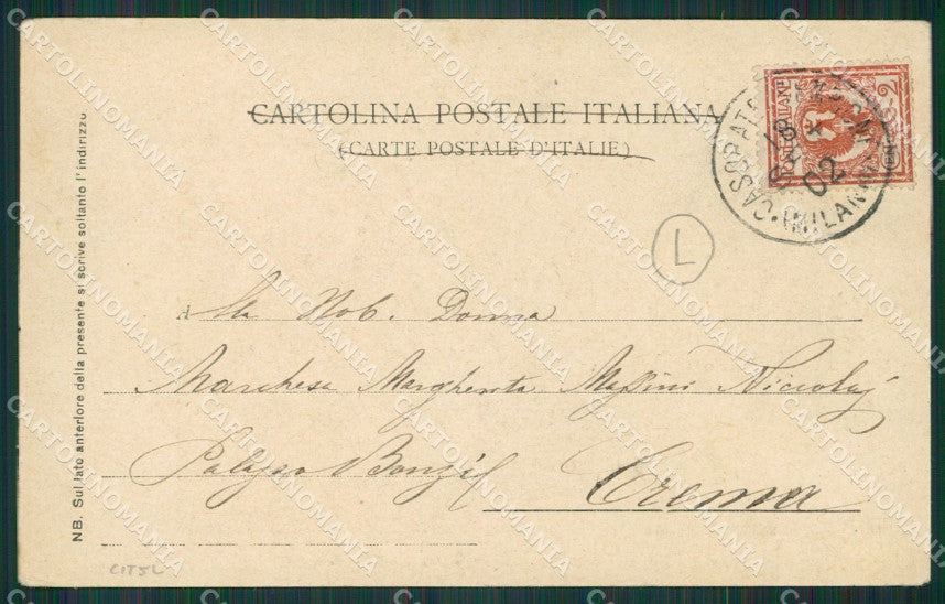Varese Casorate Sempione Stazione cartolina QK5514 – retro