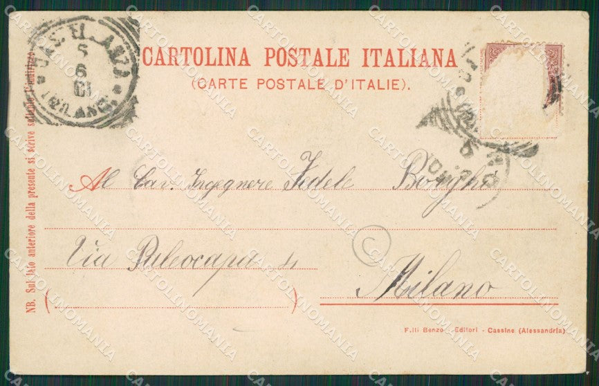 Varese Castellanza cartolina QK5520 – retro