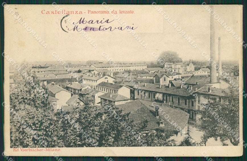 Varese Castellanza cartolina QK5521 – fronte