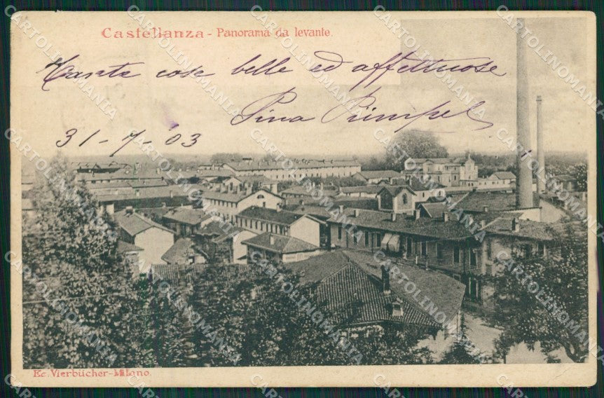Varese Castellanza ABRASA cartolina QK5522 – fronte