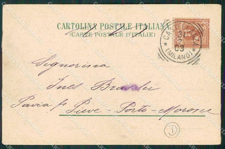 Varese Castellanza ABRASA cartolina QK5522 – retro