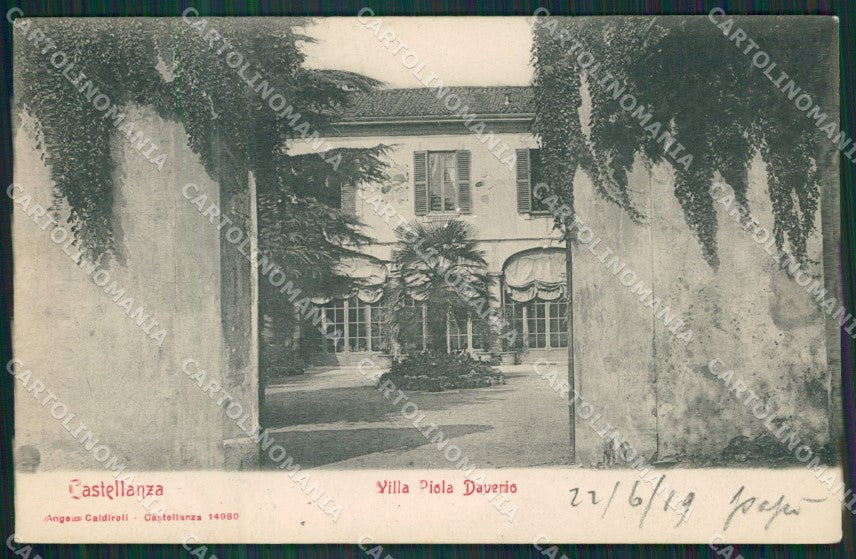 Varese Castellanza cartolina QK5523 – fronte