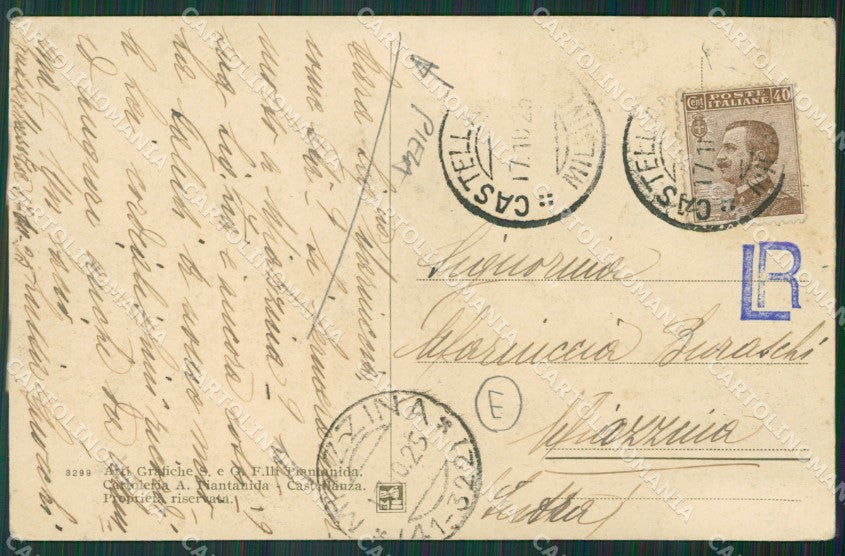 Varese Castellanza PIEGA cartolina QK5531 – retro