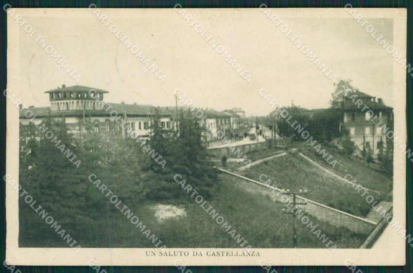 Varese Castellanza PIEGA cartolina QK5532 – fronte
