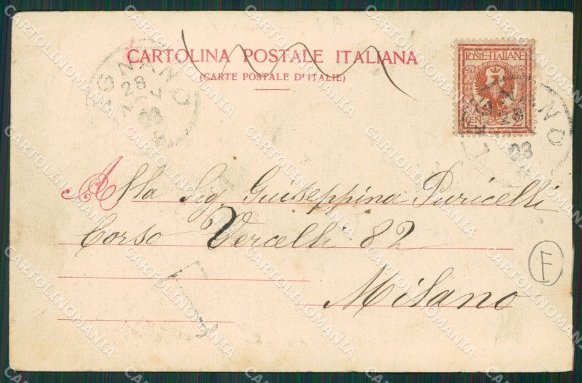 Varese Castellanza PIEGHINE cartolina QK5536 – retro
