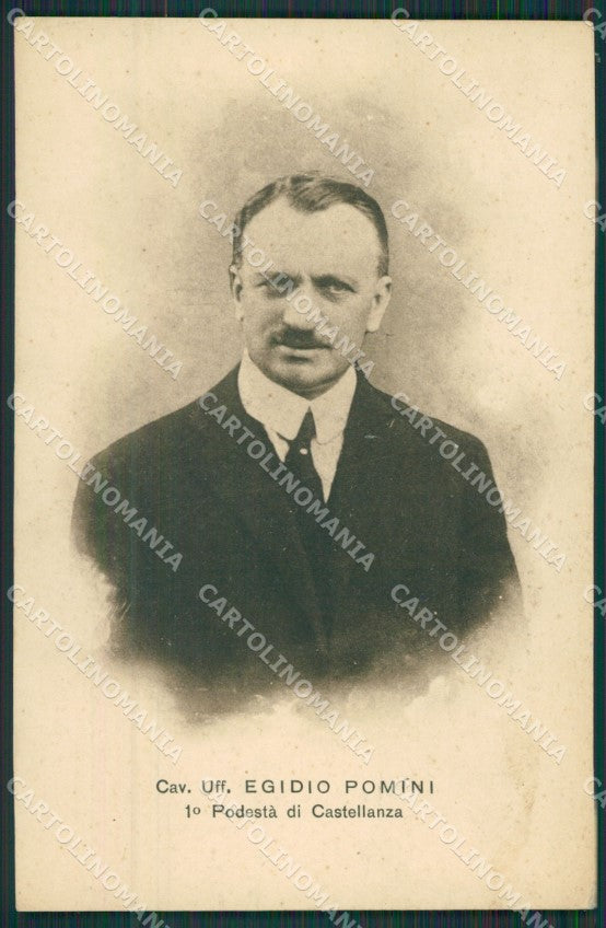 Varese Castellanza Pomini cartolina QK5539 – fronte