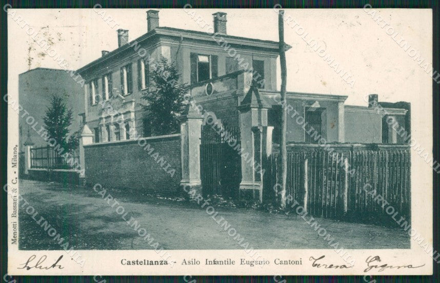 Varese Castellanza cartolina QK5542 – fronte