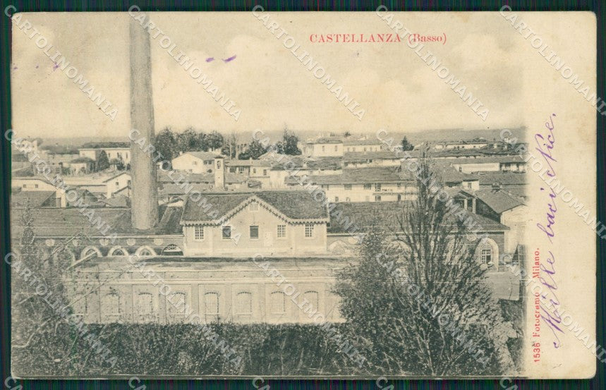 Varese Castellanza cartolina QK5545 – fronte