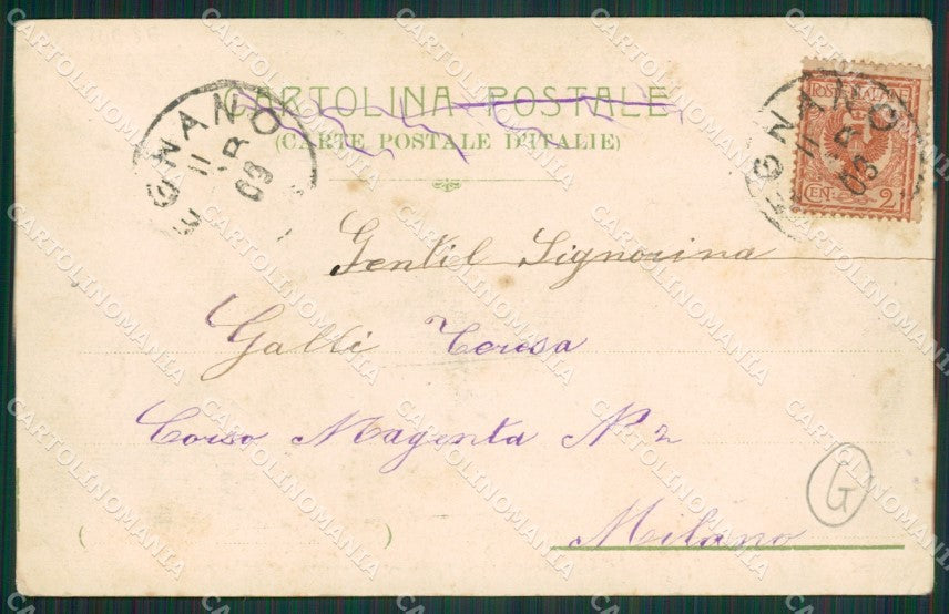 Varese Castellanza cartolina QK5545 – retro