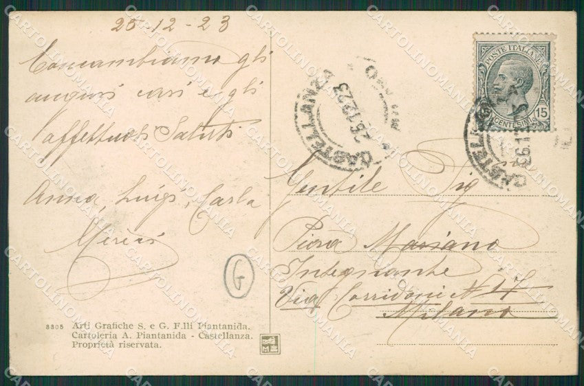 Varese Castellanza cartolina QK5547 – retro
