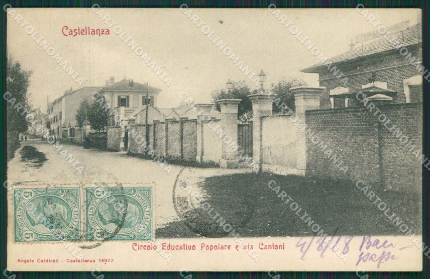 Varese Castellanza cartolina QK5550 – fronte