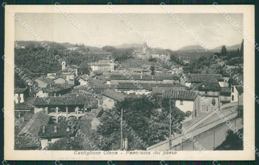 Varese Castiglione Olona cartolina QK5556 – fronte