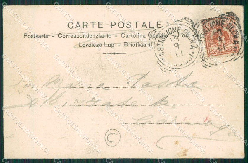 Varese Castiglione Olona cartolina QK5562 – retro