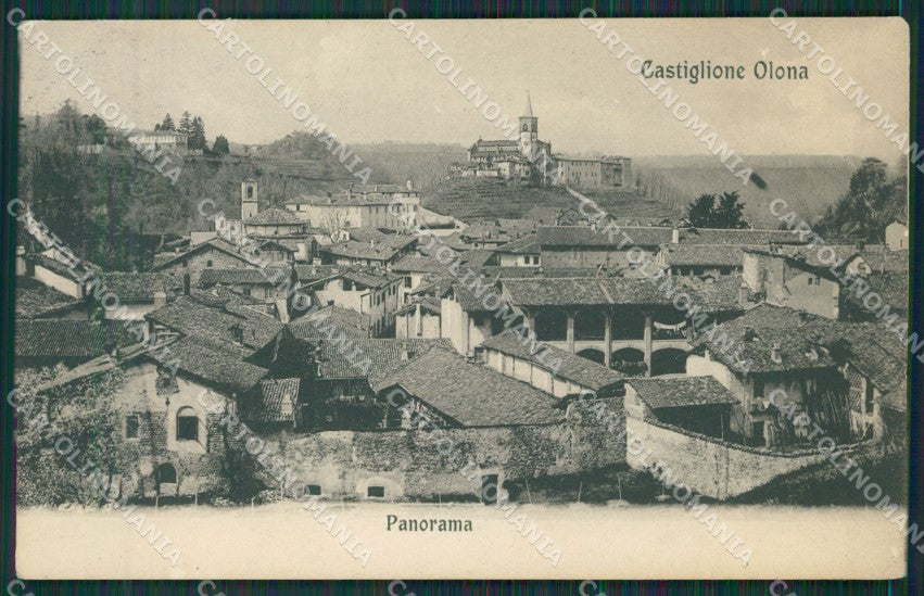 Varese Castiglione Olona ABRASA cartolina QK5563 – fronte