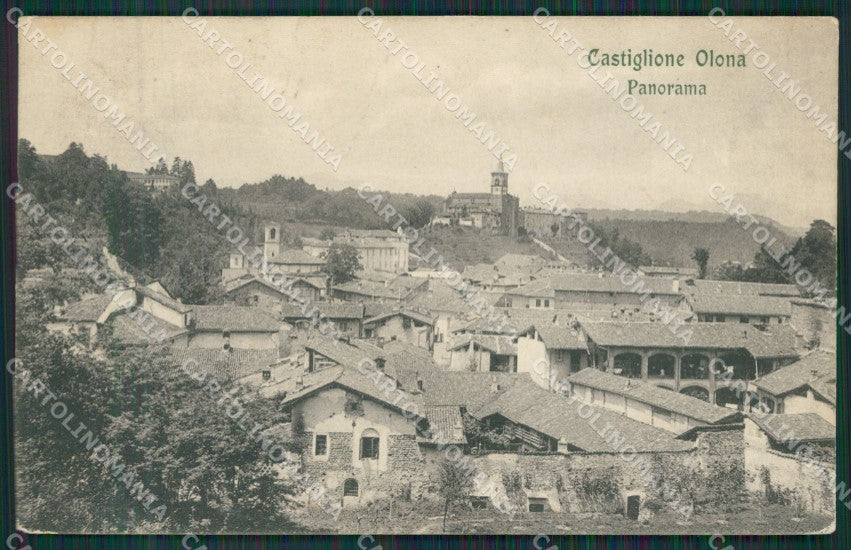 Varese Castiglione Olona cartolina QK5573 – fronte
