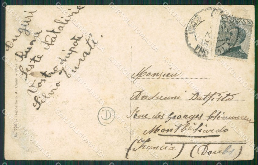 Varese Castiglione Olona cartolina QK5575 – retro