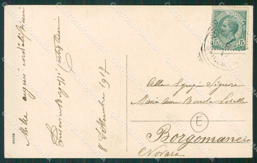 Varese Castiglione Olona cartolina QK5577 – retro