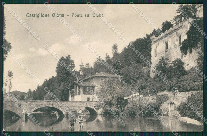 Varese Castiglione Olona cartolina QK5580 – fronte