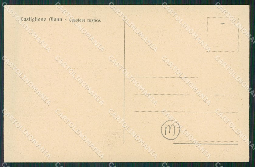 Varese Castiglione Olona cartolina QK5583 – retro