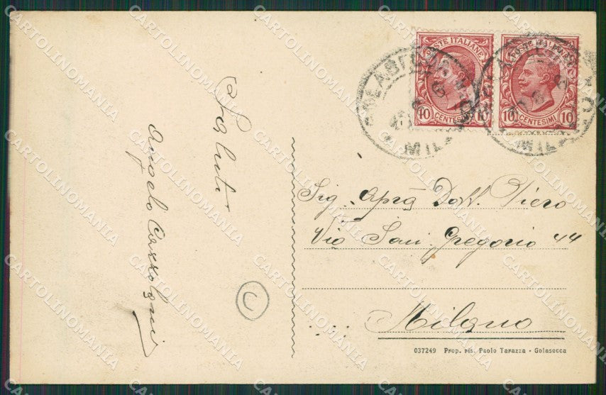 Varese Golasecca cartolina QK5597 – retro