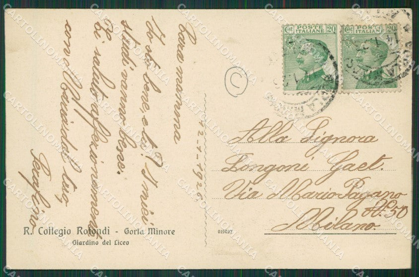 Varese Gorla Minore cartolina QK5612 – retro