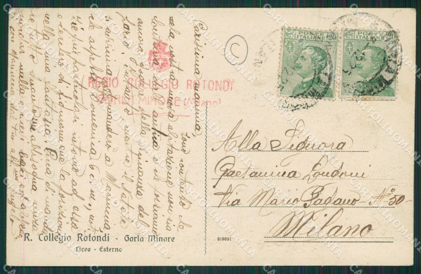 Varese Gorla Minore cartolina QK5615 – retro
